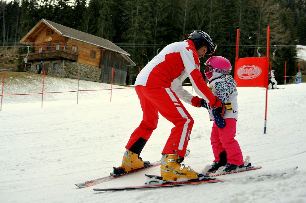 Kinder-Skitraining